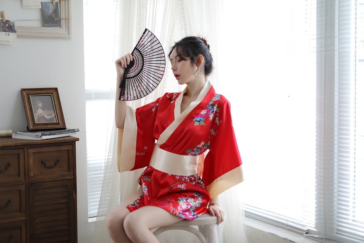 新款日式和服女性感情趣制服可爱俏皮角色扮演